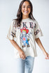 Nebraska Southern Split Oversized Band Tee